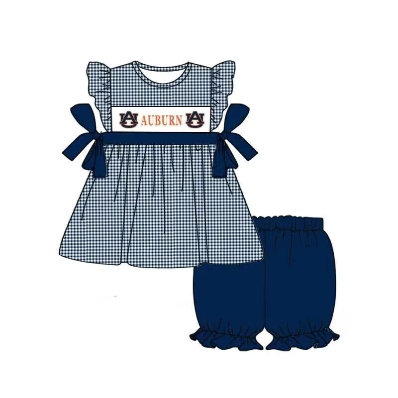 Deadline: May 27 custom no moq eta 5-6week AUBURN A girls sets