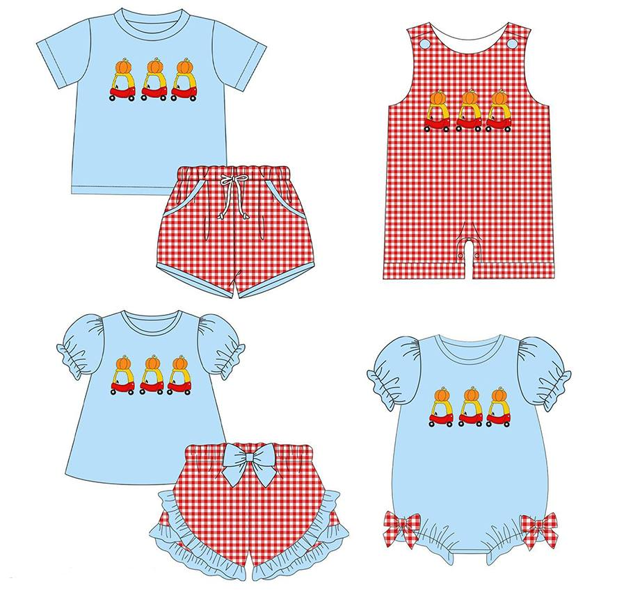 Custom moq 5 each style eta 6-7weeks baby girl clothes short sleeve shorts sets and sets 2 and romper 1 and romper 2
