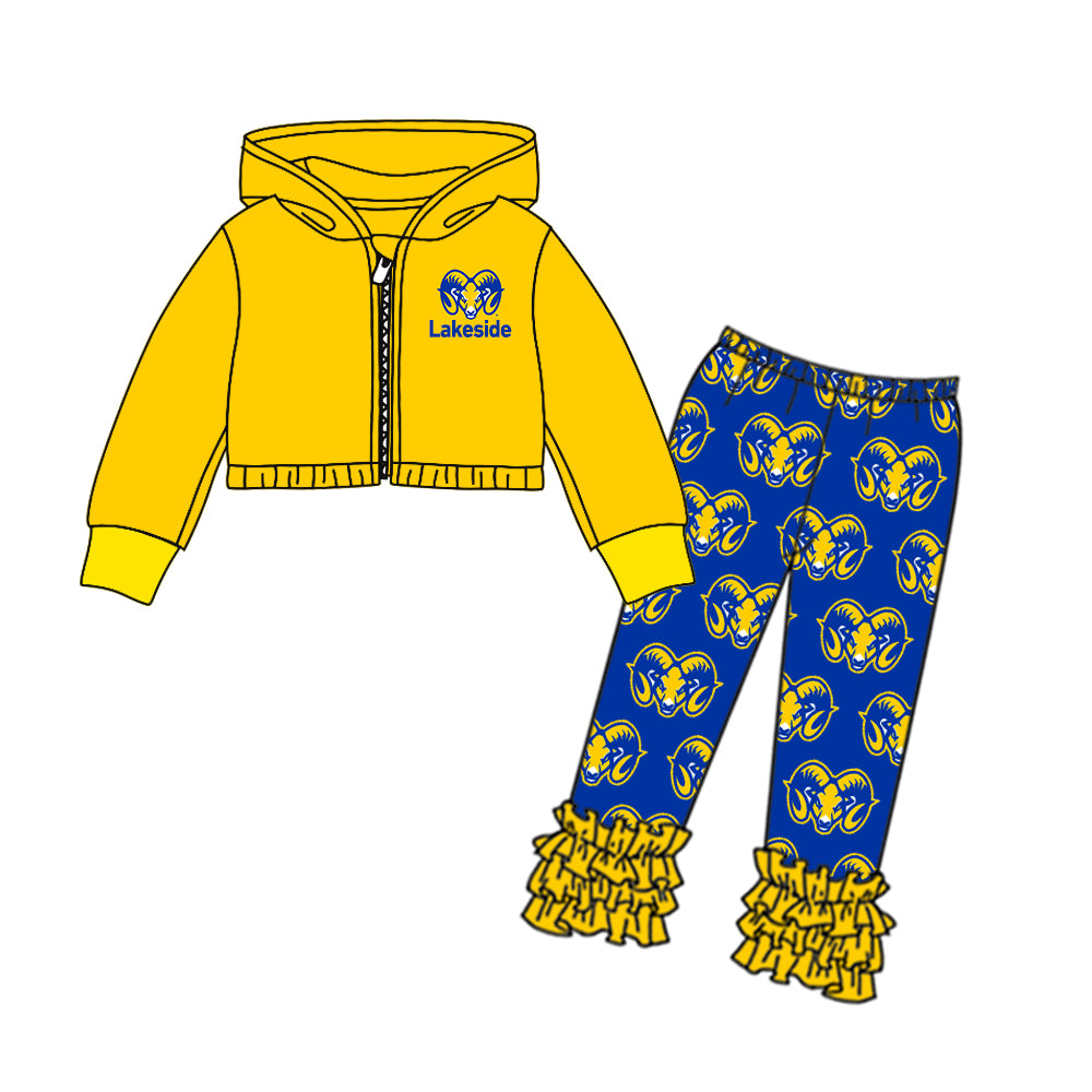 Deadline August 16 custom no moq eta 6-7weeks Yellow hat zipper set