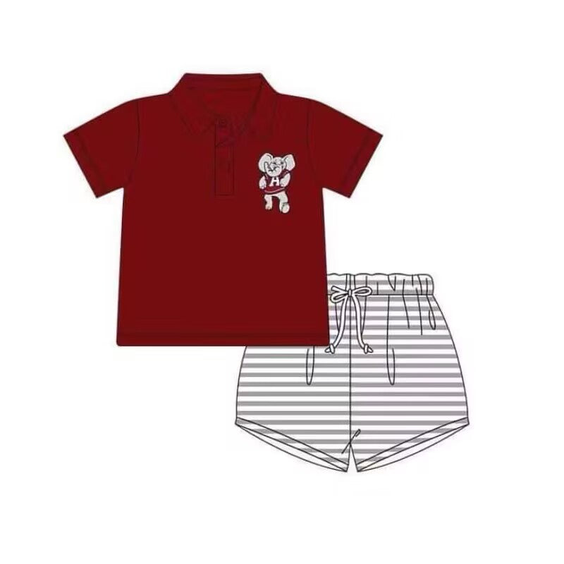 Deadline April 30 boys summer shorts team sets
