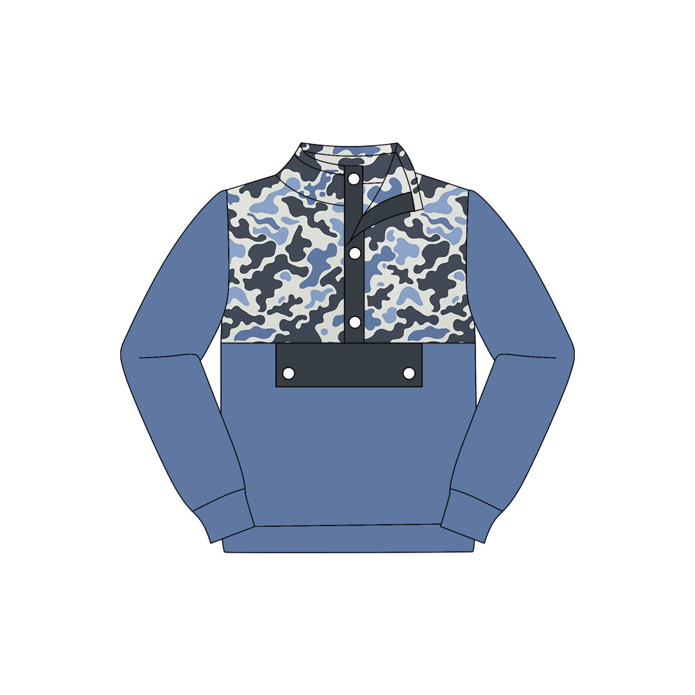 25.8.28 custom each style moq 5eta 4-6week Sibling Sister camouflage baby boy long sleeve top 6