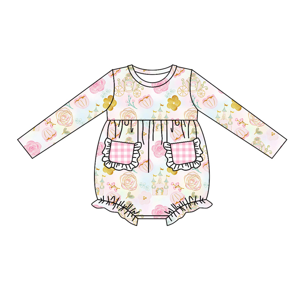 6.3 custom each style moq 5eta 4-5week Sibling Sister floral pink grid girls outfits and dress and baby romper and jumpsuit match family design