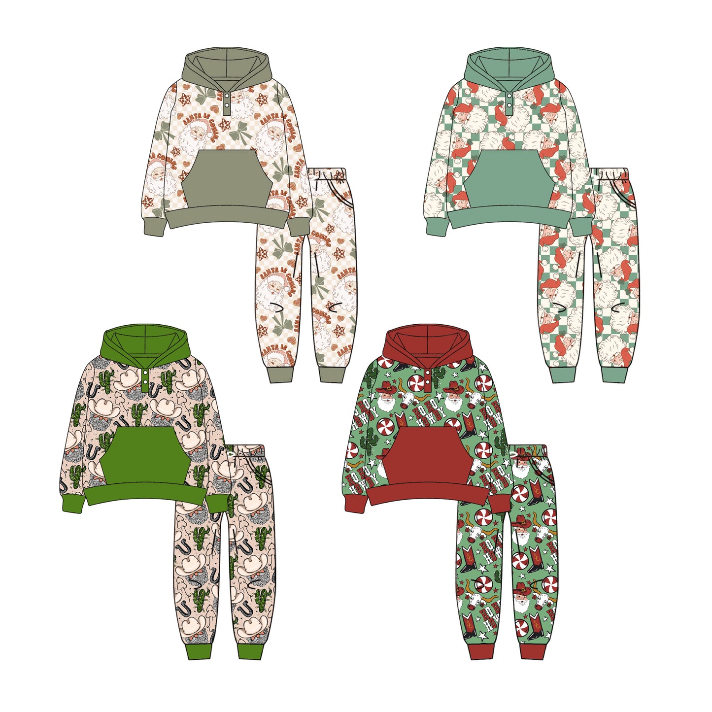 25.6.11 custom each style moq 5eta 4-6week Sibling Sisters baby boy long sleeve pants sets 1 and sets 4 match family design