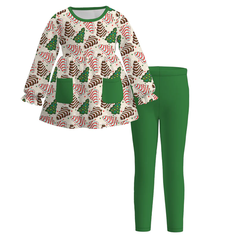Custom moq 5 each style eta 6-7weeks baby girl clothes long sleeve pants sets 1 and sets 4-25.7.14