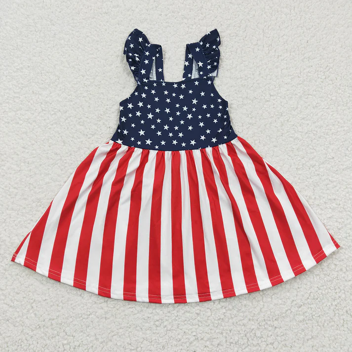 RTS baby girls clothes short Sleeve dress