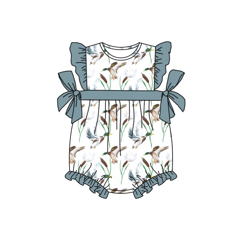 duck summer rompers