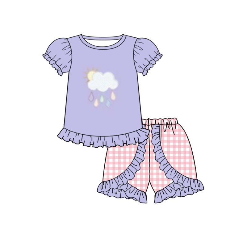 Cloudy Purple Girl Outfit