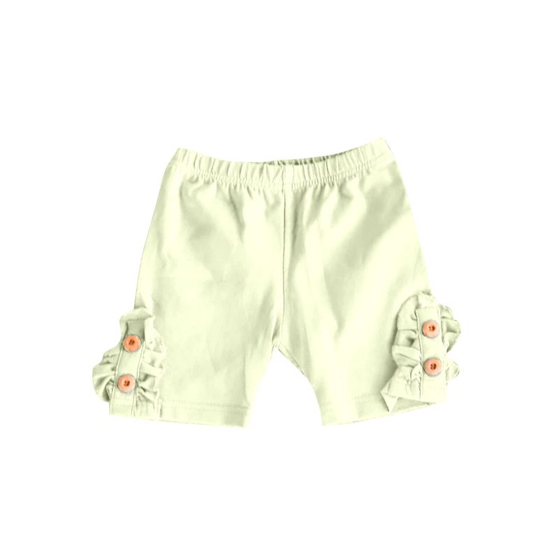 Yellow summer shorts