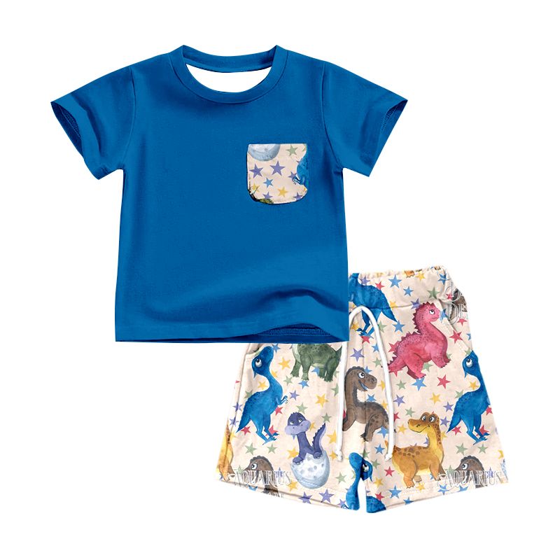 Dinosaur Blue Pocket Set