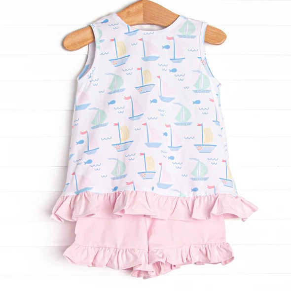 sailing girl suit