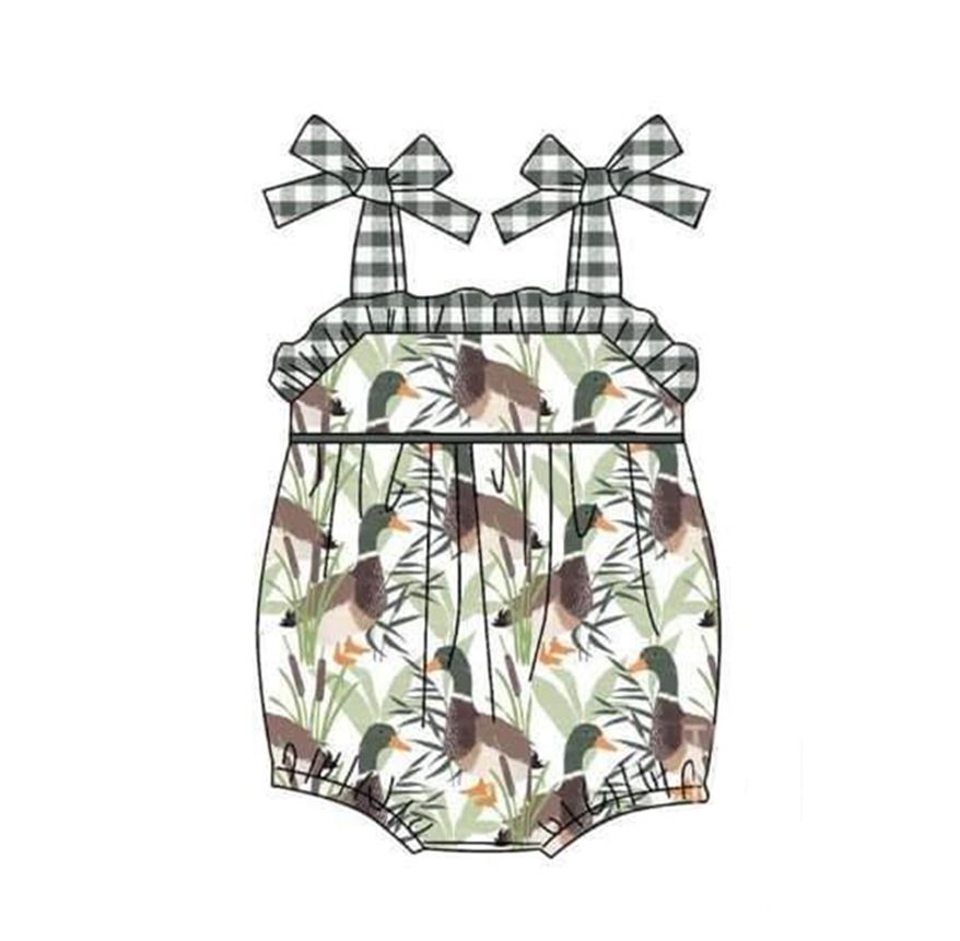 Rice duck summer crawl suit