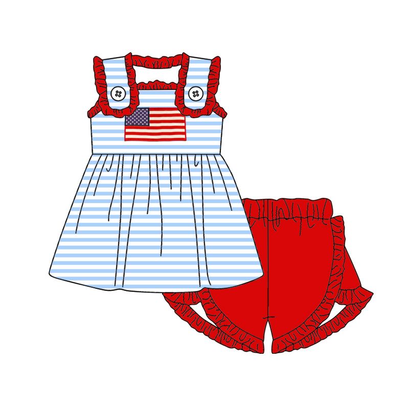 Shoulder Strap Flag Stripe Set