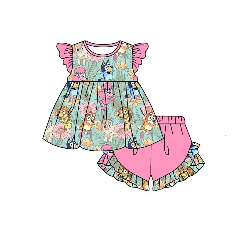 pink girl suit