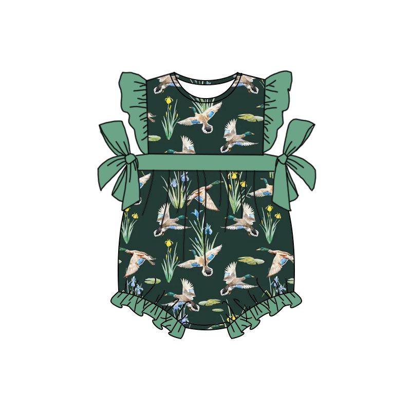 Rice Duck Girl's Romper Suit