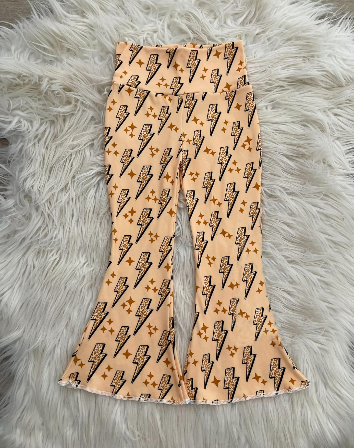 Lightning Yellow Girls Pants