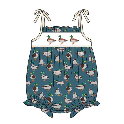 Three Ducks Girls' Romper Suit