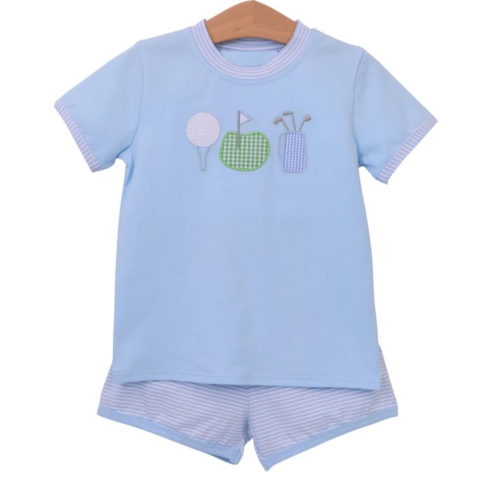 blue boy suit