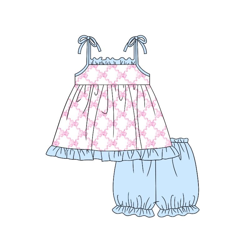 suspender girl suit