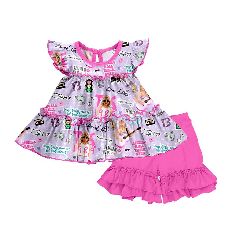 pink girl suit