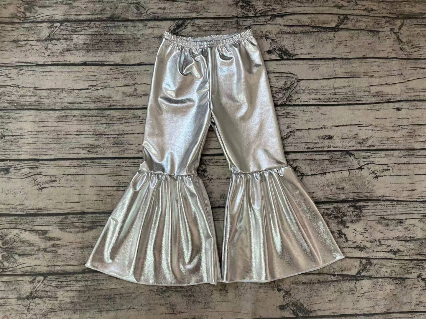 silver trousers