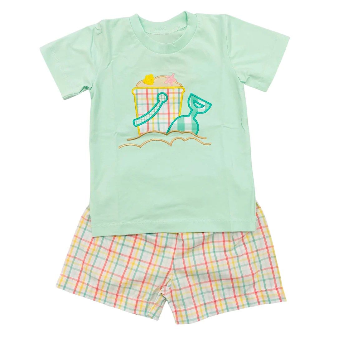 cyan boy suit