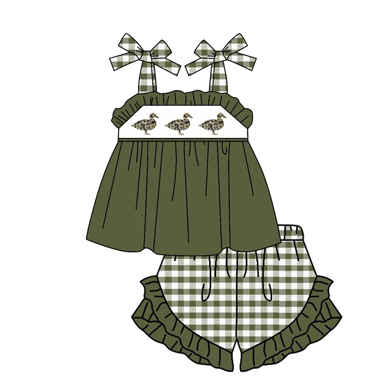 Three ducks green girl set