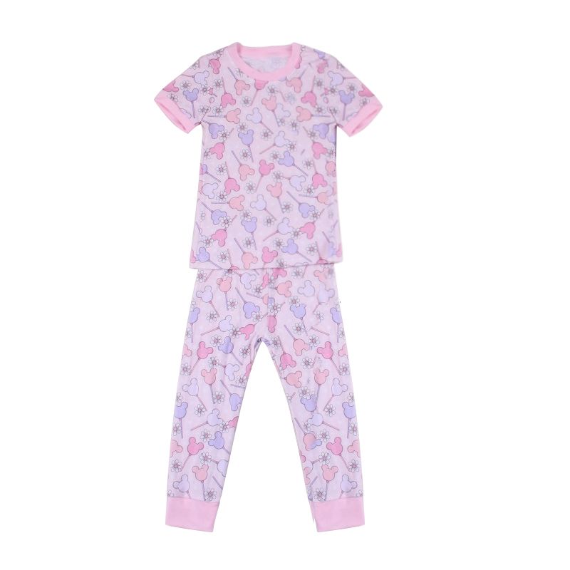 Girls pink pajama set