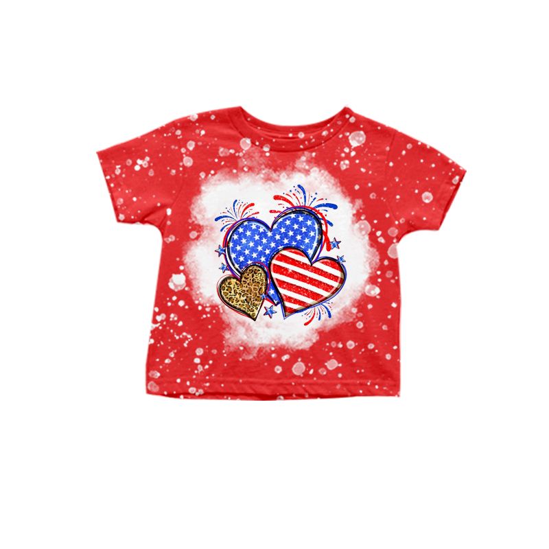Flag love boy top