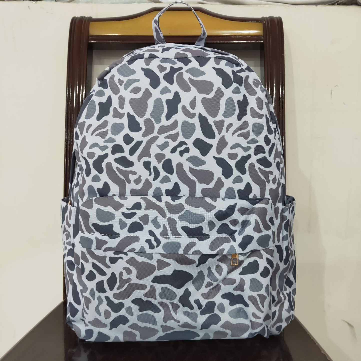 RTS NO MOQ(In Stock) Camouflage gray backpack