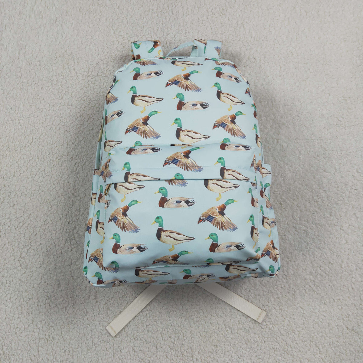 NEW RTS NO MOQ Bags BA0277 Baby Kids Ducks Print Backpacks Bags