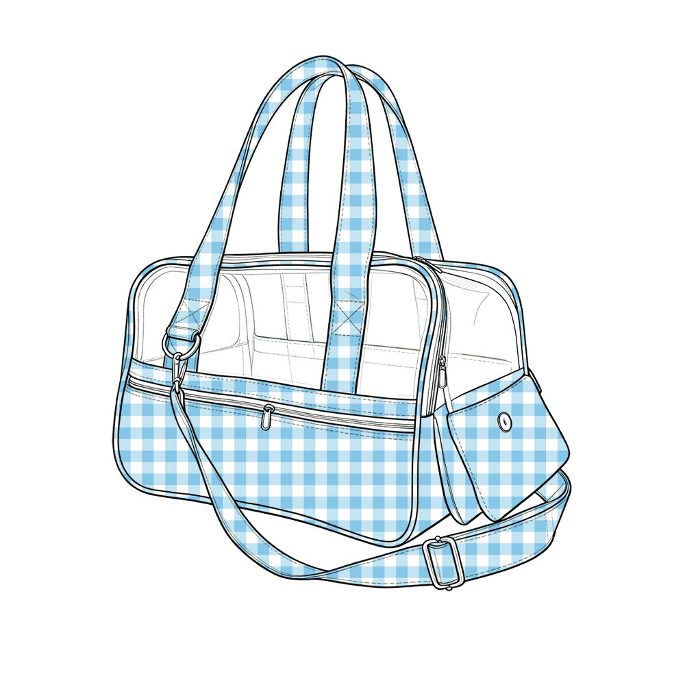 (Preorder new) No moq Baby Kids Checked Space Capsule Print Space Capsule Pet Bags Boxes