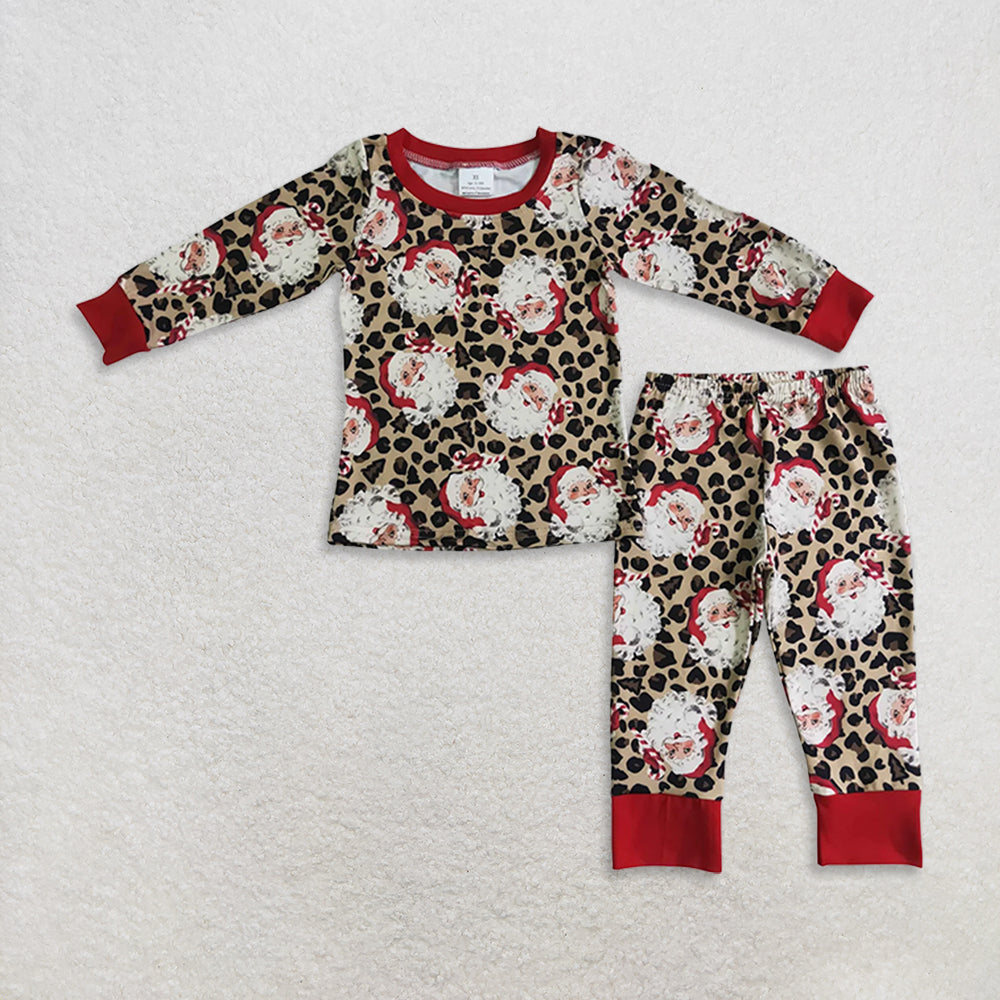 RTS NO MOQ sibling baby girls boys clothes Christmas long sleeve Clothes Sets and romper