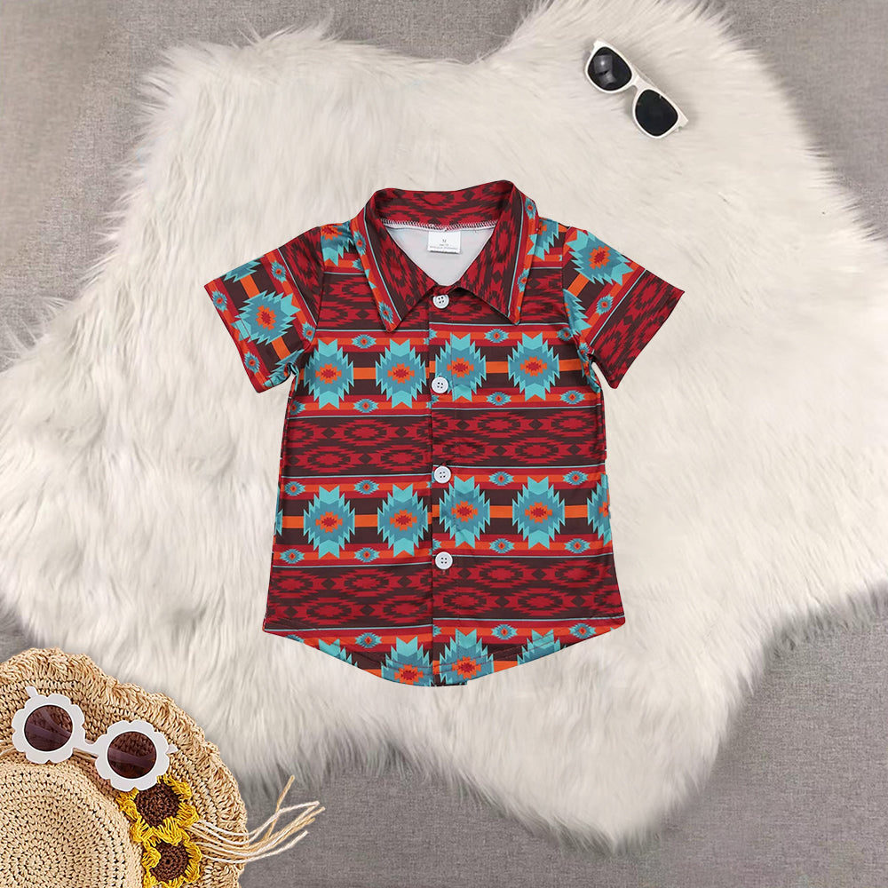 Sibling Baby Boys Shirt Shorts Summer short sleeve tops
