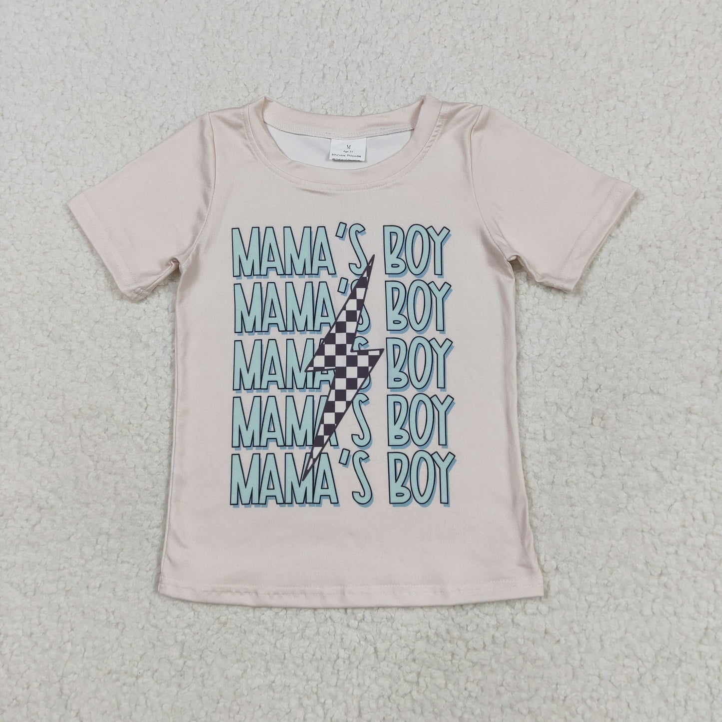Sibling RTS NO MOQ Adult baby boys clothes MAMA adult short sleeve top and kids top