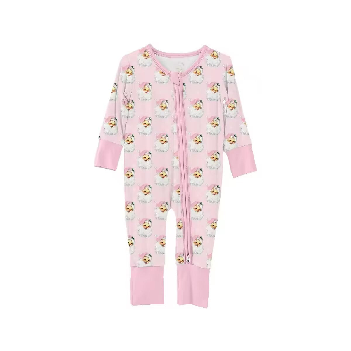 Custom moq 3 eta 6-8 weeks Cute Girls Pink Long Climbing Suit