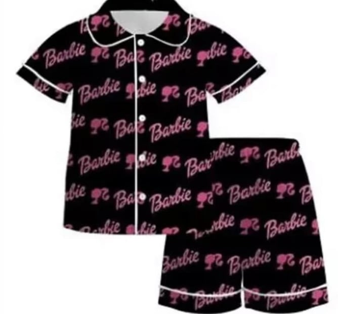 custom moq 5 eta 6-7weeks Summer black short-sleeved shorts pajamas custom