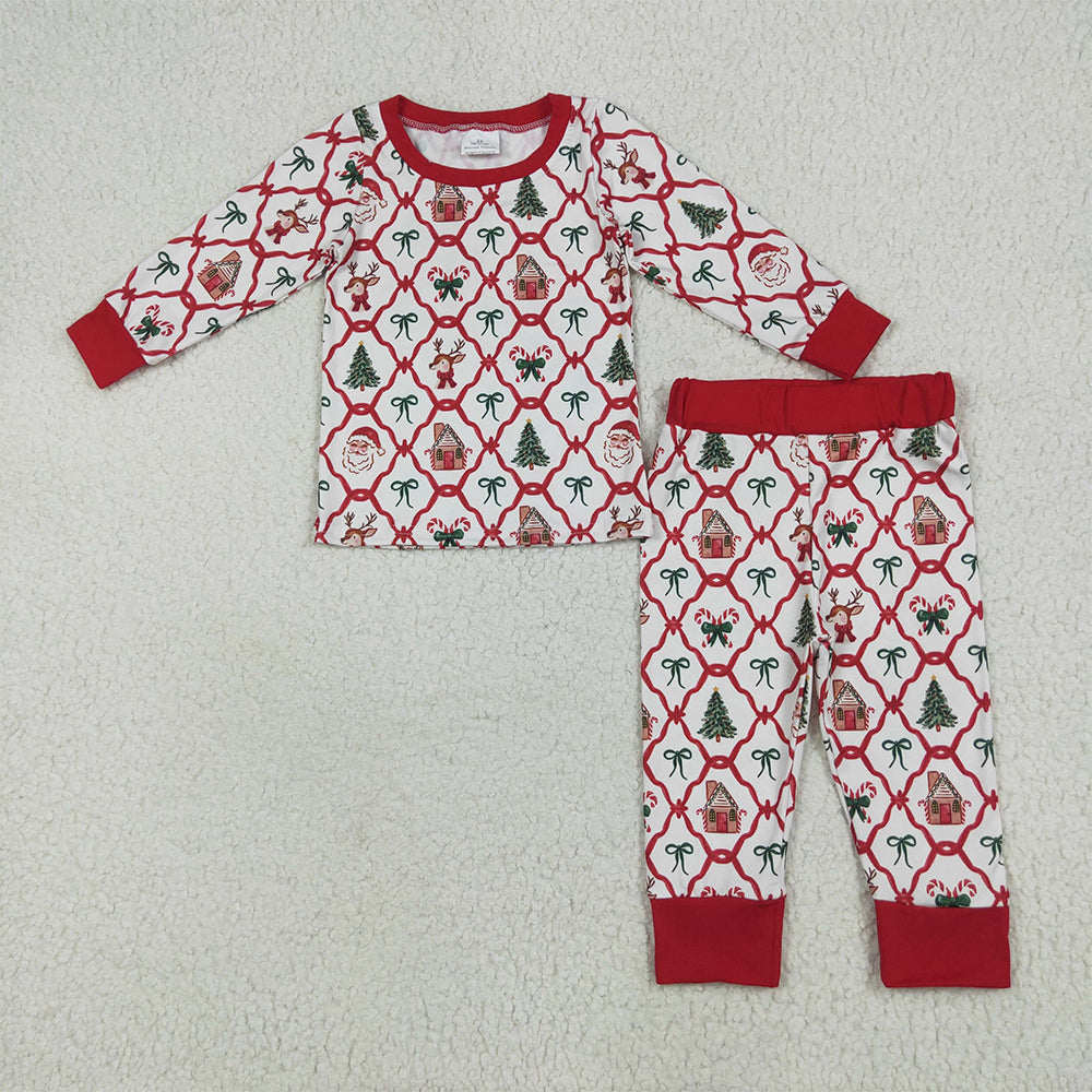RTS Sibling baby girls clothes Christmas long Sleeve pants sets 2 and dress and rompers 2