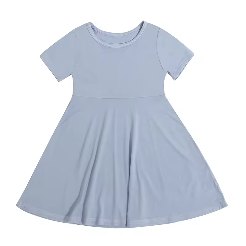 custom moq 3 cotton fabric eta 5-6week Cotton teal summer dress Shorts Set