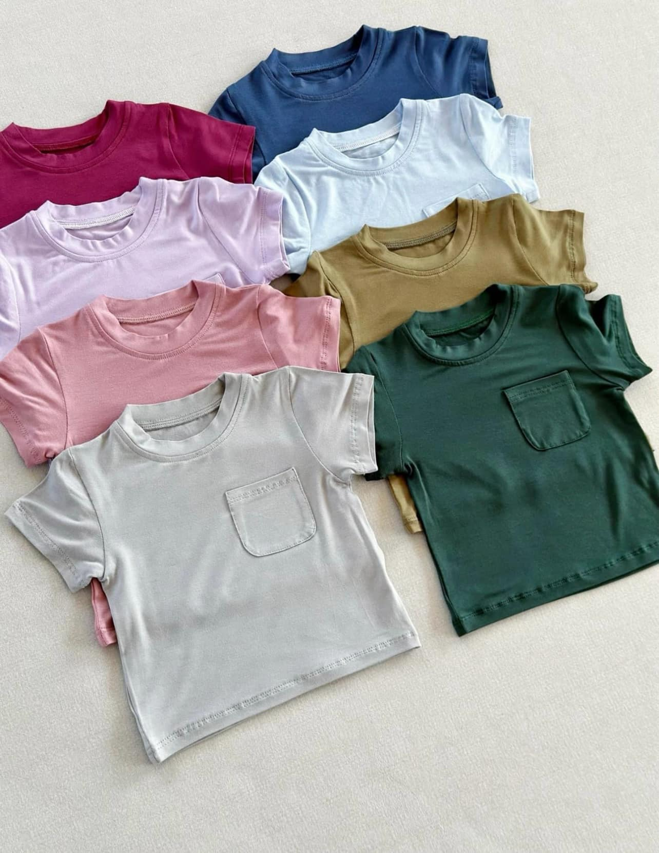 CUSTOM MOQ 3 ETA 6-7WEEKS Boys and girls cotton tops pure cotton fabric