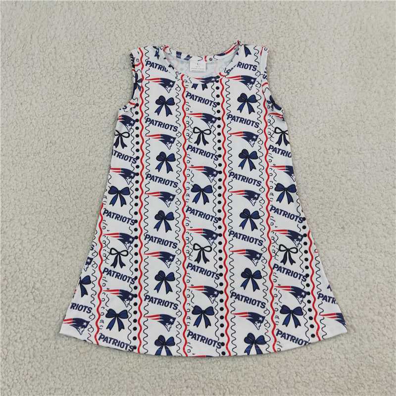 RTS NO MOQ Sibling milk silk Baby Girls Bows Stripe Print Top Pockets Short Scallop Team Clothes Sets Dress