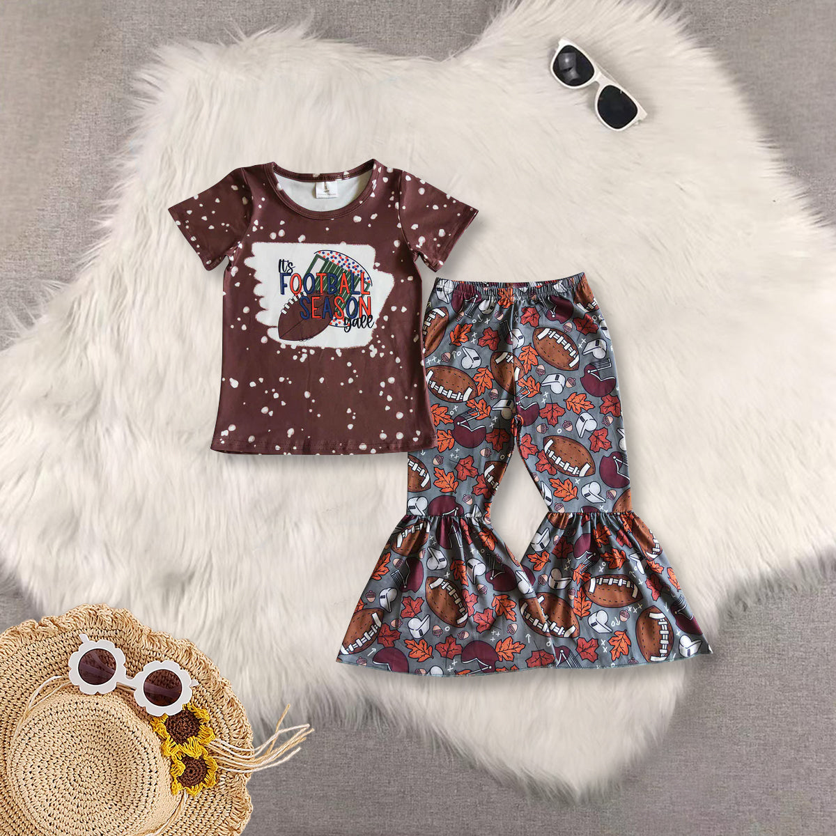 RTS NO MOQ Sibling Baby Girls Boy clothes short sleeve pants Clothes Sets