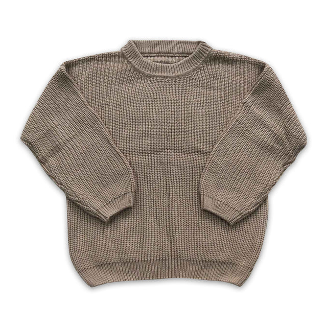 RTS NO MOQ Sibling cotton Baby Girls Solid Color Knit Long Sleeve Pullover Sweater Autumn Warm Daily Fall Top
