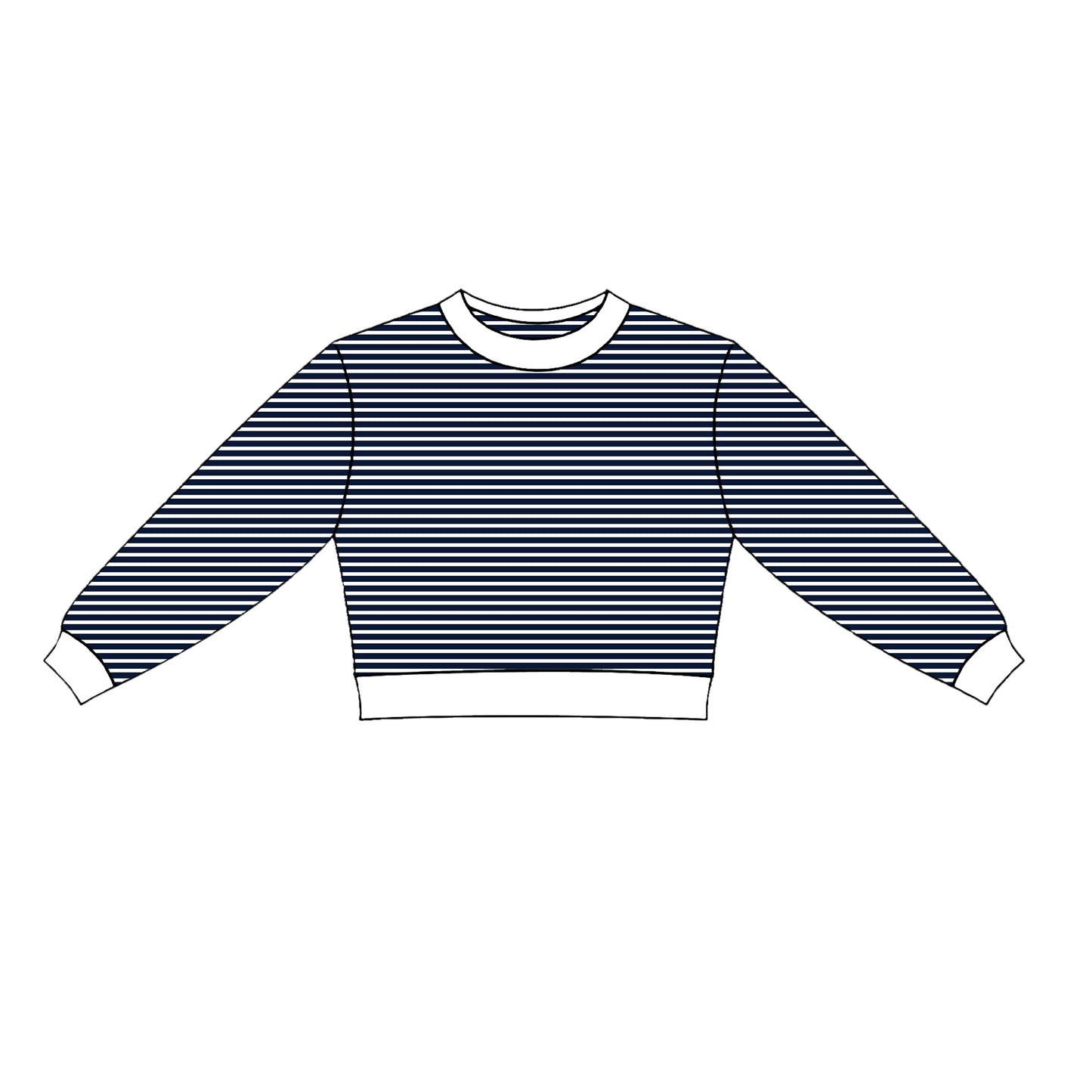 (Preorder new) No moq Yoga Baby Girls Stripe Long Sleeve Yoga Active Shirts Top