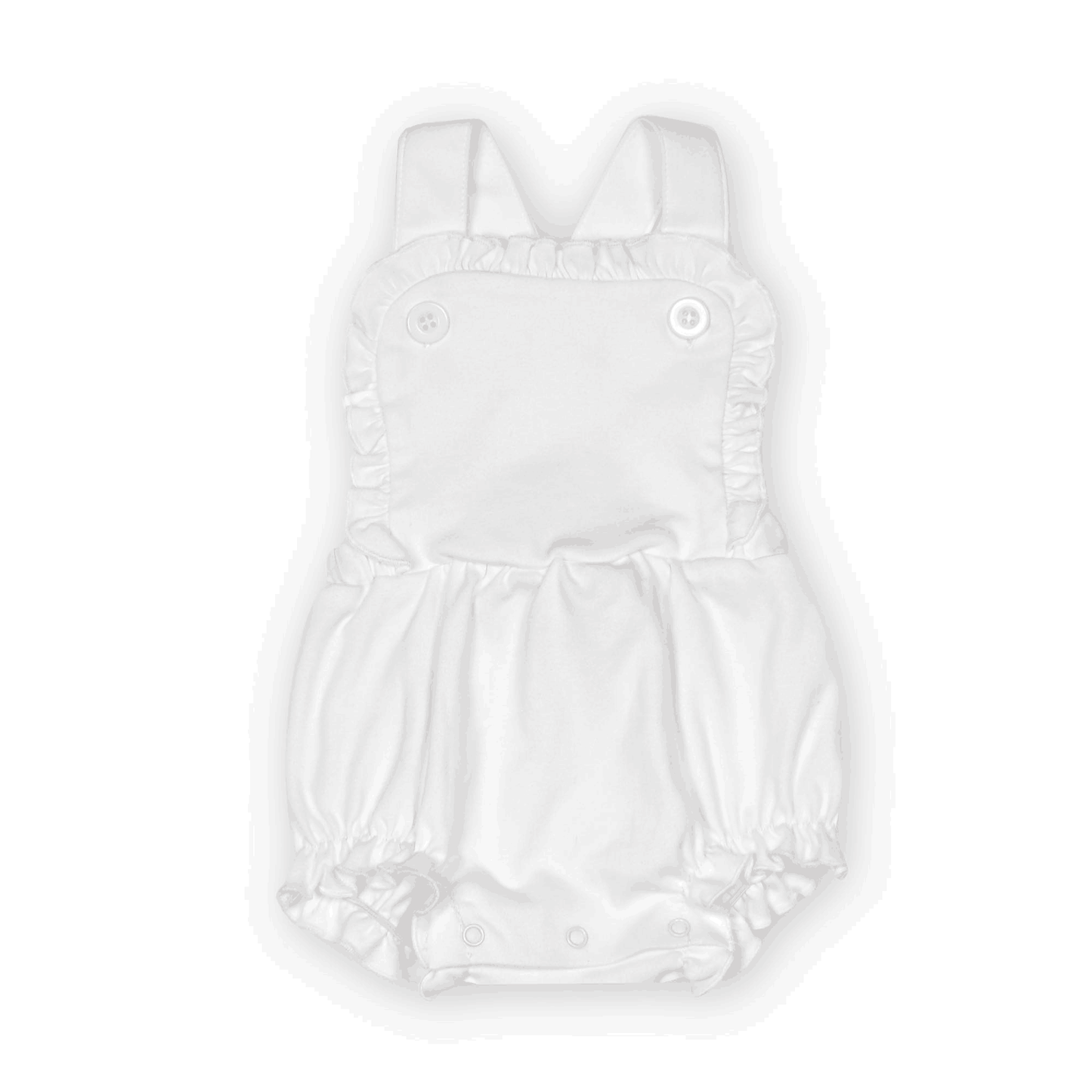 Girls white lace white tank top jumpsuit moq 5