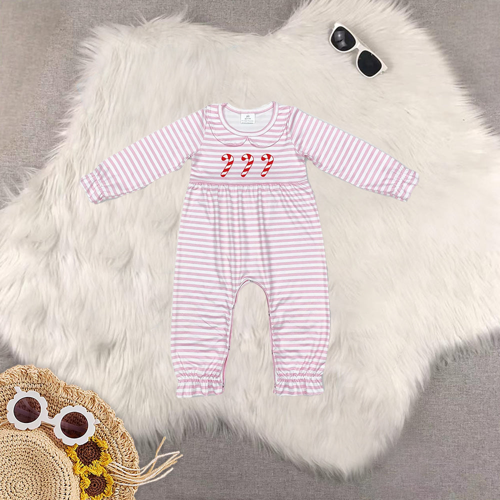 RTS NO MOQ Sibling baby girls clothes Christmas long-sleeved trousers suit & romper