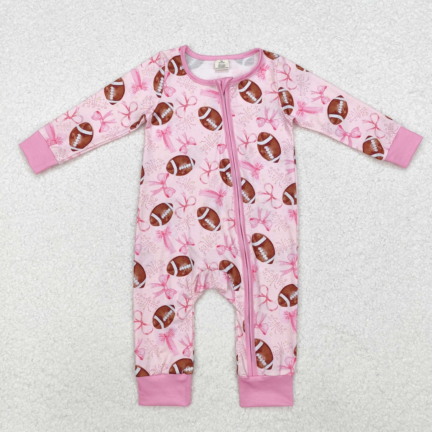 RTS NO MOQ Sibling Baby girl clothes rugby long-sleeved trousers suit & romper