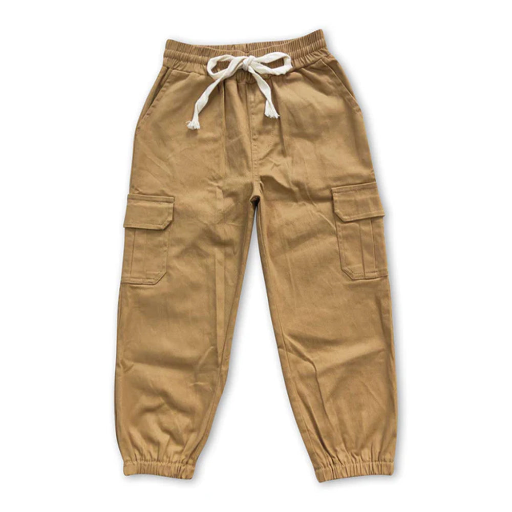 RTS NO MOQ Baby Boys Clothes Pocket overalls Pants(副本)