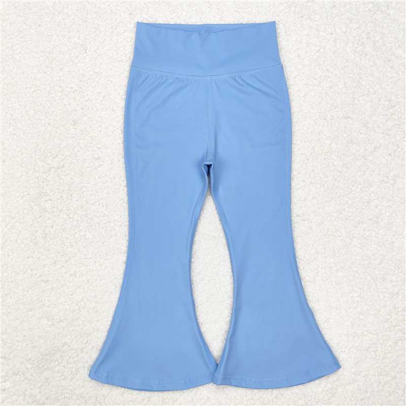 RTS NO MOQ(In Stock) Floral plaid bow pattern yoga long-sleeved zip-up top blue Yoga Pants set and top and pants
