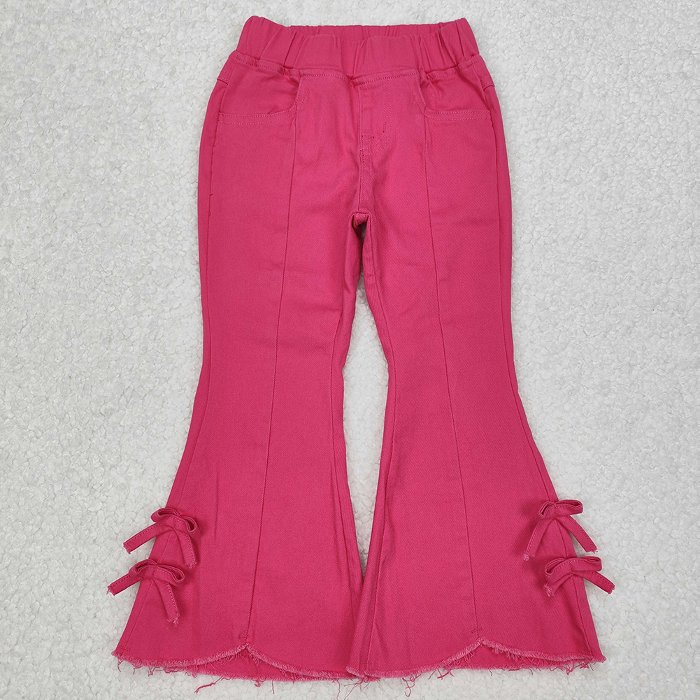 RTS NO MOQ Sibling Baby Girls clothes hooded long sleeve pants sets and top and jeans pants