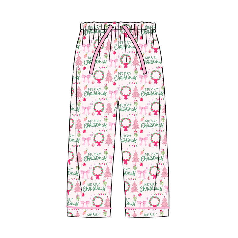 (Preorder new) No moq Baby girl Christmas Tree Kids Pajama Set Cute Zipper romper blanket